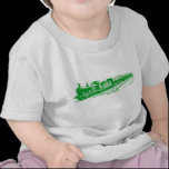 Vintage Train - Grass Green t-shirts