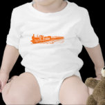Vintage Train - Orange t-shirts