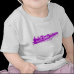 Vintage Train - Purple t-shirts