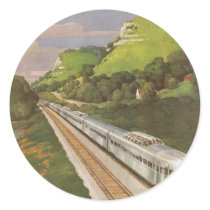 Vintage Train stickers