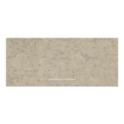 Vintage Train Ticket Baby Shower Invitation