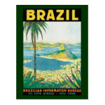 vintage travel beach coast rio de janeiro brazil postcard r04b7599a205f4aa4a2b2766fac2f4f9e vgbaq 8byvr 150 Brazil