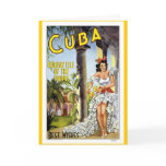Vintage Travel Card Cuba