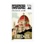 Vintage Travel Florence Firenze Italy Church Duomo Postage Stamps