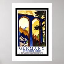 Vintage Travel Germany The Black Forest Posters