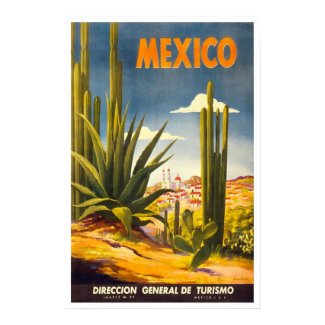 Vintage travel,Mexico Posters