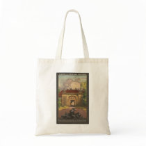 Vintage Travel Poster Ad Retro Prints Tote Bags