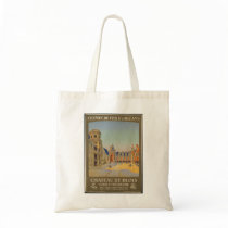 Vintage Travel Poster Ad Retro Prints Tote Bags
