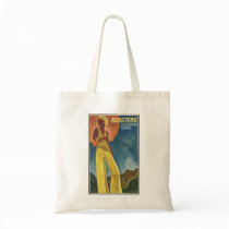 Vintage Travel Poster Ad Retro Prints Canvas Bag