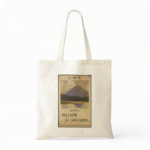 Vintage Travel Poster Ad Retro Prints Tote Bags