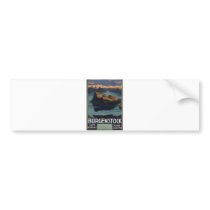 Vintage Travel Poster Ad Retro Prints Bumper Stickers