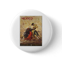 Vintage Travel Poster Ad Retro Prints Pinback Button
