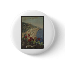 Vintage Travel Poster Ad Retro Prints Buttons