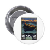 Vintage Travel Poster Ad Retro Prints Buttons