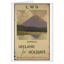 Vintage Travel Poster Ad Retro Prints Greeting Cards