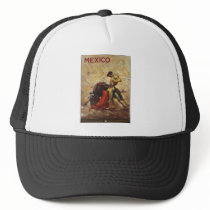 Vintage Travel Poster Ad Retro Prints Mesh Hat