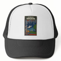 Vintage Travel Poster Ad Retro Prints Hats