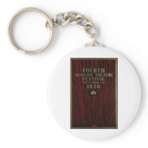 Vintage Travel Poster Ad Retro Prints Keychain