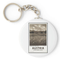 Vintage Travel Poster Ad Retro Prints Keychains