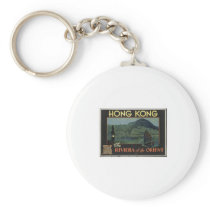 Vintage Travel Poster Ad Retro Prints Keychain