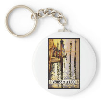 Vintage Travel Poster Ad Retro Prints Keychains