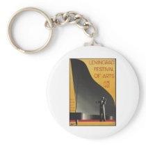 Vintage Travel Poster Ad Retro Prints Keychains