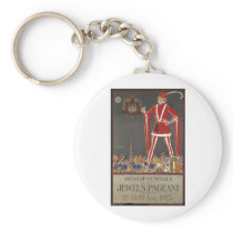 Vintage Travel Poster Ad Retro Prints Keychain