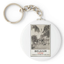 Vintage Travel Poster Ad Retro Prints Key Chains
