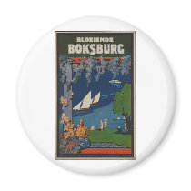 Vintage Travel Poster Ad Retro Prints Refrigerator Magnets