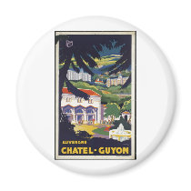 Vintage Travel Poster Ad Retro Prints Refrigerator Magnet