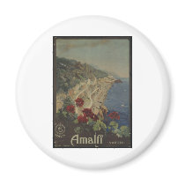 Vintage Travel Poster Ad Retro Prints Refrigerator Magnets