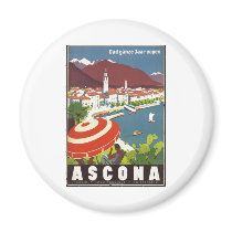 Vintage Travel Poster Ad Retro Prints Refrigerator Magnets