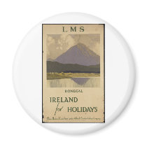 Vintage Travel Poster Ad Retro Prints Magnets