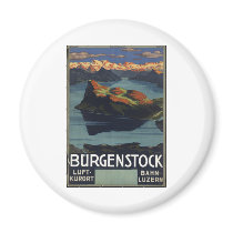 Vintage Travel Poster Ad Retro Prints Fridge Magnets