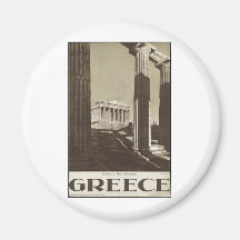 Vintage Travel Poster Ad Retro Prints Magnet