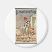 Vintage Travel Poster Ad Retro Prints Magnets