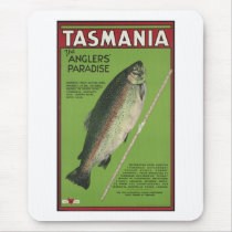 Vintage Travel Poster Ad Retro Prints Mouse Pad