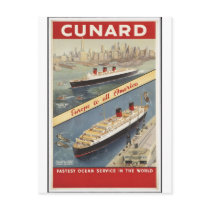 Vintage Travel Poster Ad Retro Prints Post Card