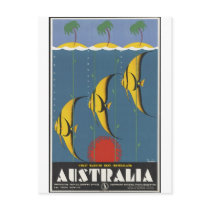 Vintage Travel Poster Ad Retro Prints Postcard