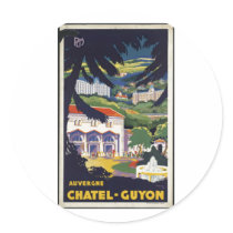 Vintage Travel Poster Ad Retro Prints Sticker