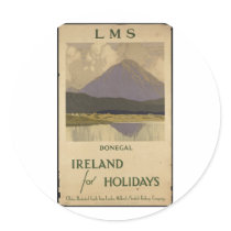 Vintage Travel Poster Ad Retro Prints Sticker