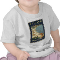 Vintage Travel Poster Ad Retro Prints T-shirts
