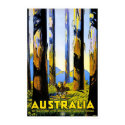 Vintage Travel Poster Australia posters