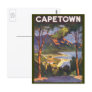 Vintage Travel Poster, Cape Town, Africa Postcard