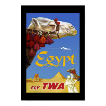 Vintage Travel Poster Egypt posters by Zazzle_Vintage Vintage Travel Poster Egypt posters