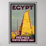 Vintage Travel Poster - Egypt