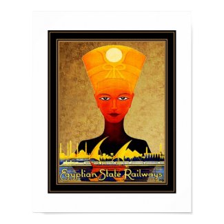 Vintage Travel Poster Egyptian State Railways print