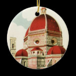 Vintage Travel Poster, Florence, Firenze, Italy Ornaments