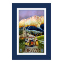 Vintage Travel Poster For Abrvzzo Italy Print