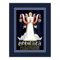 Vintage Travel Poster For Pennsylvania Print